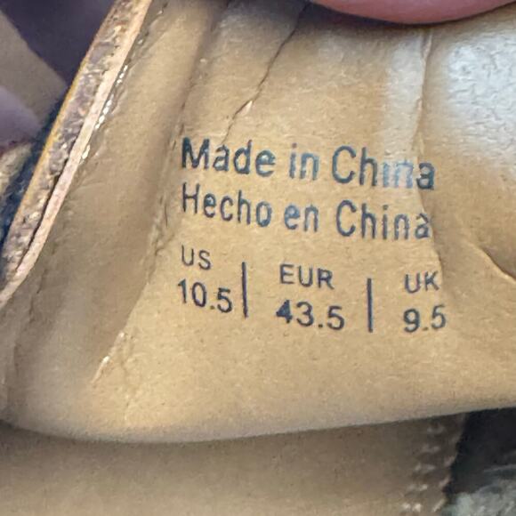 Aldo Mulligan Cognac Brown Leather Oxford Dress Shoes Non-Slip Men's 10.5 - Picture 10 of 12